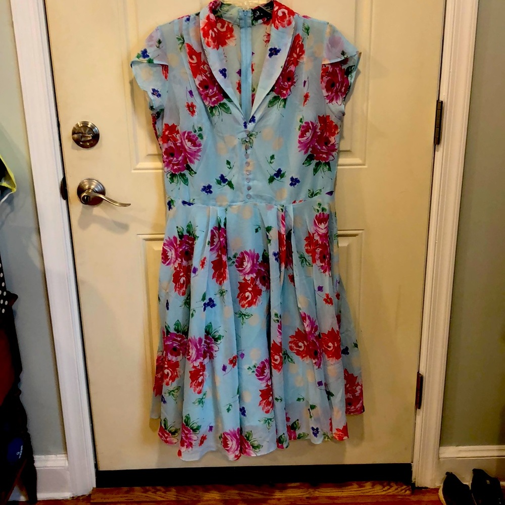 Hellbunny floral dress